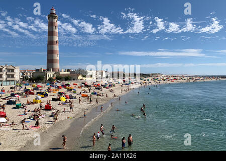 Septembre 2019 - Praia da Barra, Aveiro - Portugal. Banque D'Images