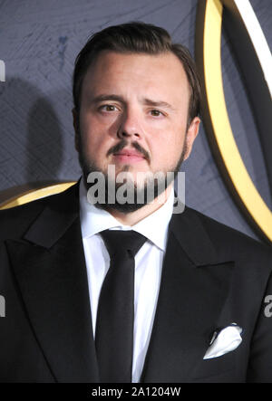 West Hollywood, Californie, USA. 22 Sep, 2019. L'acteur John Bradley assiste à HBO's Post Emmy Award Réception suivant 71e Primetime Emmy Awards le 22 septembre 2019 à l'esplanade du centre de design pacifique de West Hollywood, Californie, USA. Credit : Barry King/Alamy Live News Banque D'Images