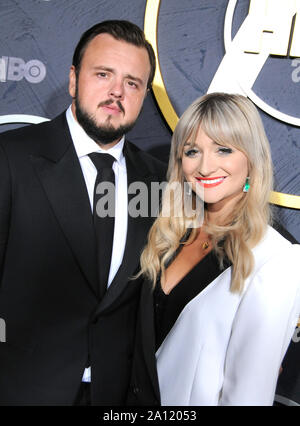 West Hollywood, Californie, USA. 22 Sep, 2019. L'acteur John Bradley assiste à HBO's Post Emmy Award Réception suivant 71e Primetime Emmy Awards le 22 septembre 2019 à l'esplanade du centre de design pacifique de West Hollywood, Californie, USA. Credit : Barry King/Alamy Live News Banque D'Images