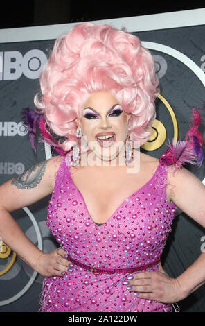West Hollywood, CA. 22 Sep, 2019. Nina Ouest, au 2019 HBO Emmy Award après réception à l'esplanade du centre de design pacifique de West Hollywood, Californie le 22 septembre 2019. Credit : Faye Sadou/media/Alamy Punch Live News Banque D'Images