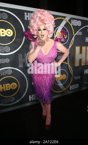 West Hollywood, CA. 22 Sep, 2019. Nina Ouest, au 2019 HBO Emmy Award après réception à l'esplanade du centre de design pacifique de West Hollywood, Californie le 22 septembre 2019. Credit : Faye Sadou/media/Alamy Punch Live News Banque D'Images