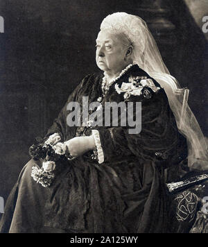 La reine Victoria (1819-1901) en 1899 Banque D'Images