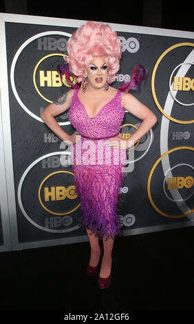 22 septembre 2019, West Hollywood, CA, USA : 22 septembre 2019 - West Hollywood, Californie - Nina Ouest. Le 2019 HBO Emmy Award après réception au Pacific Design Center. Crédit photo : FSadou/AdMedia (crédit Image : © F Sadou/AdMedia via Zuma sur le fil) Banque D'Images