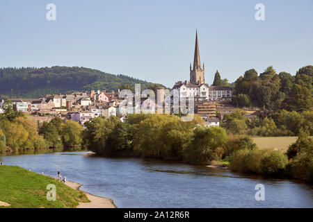 Ross-on-Wye dans le Herefordshire, UK Banque D'Images