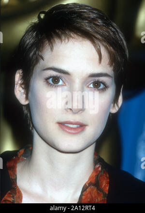 Winona Ryder, 1992, photo de Michael Ferguson/PHOTOlink / MediaPunch Banque D'Images