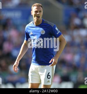 JONNY EVANS, Leicester City FC, 2019 Banque D'Images