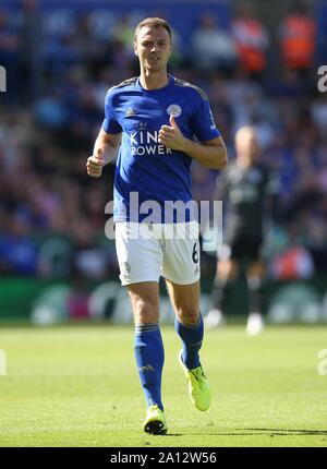 JONNY EVANS, Leicester City FC, 2019 Banque D'Images