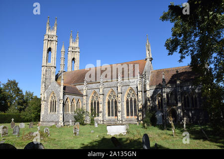 St Michel Archange, église sauvée par les Églises Conservation Trust. Booton, Norfolk, UK Sep 2019 Banque D'Images