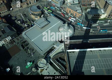 Liverpool vue aérienne du Radio City tower Banque D'Images