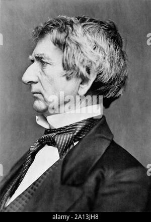 Portrait de la secrétaire d'État des États-Unis William H Seward. Banque D'Images