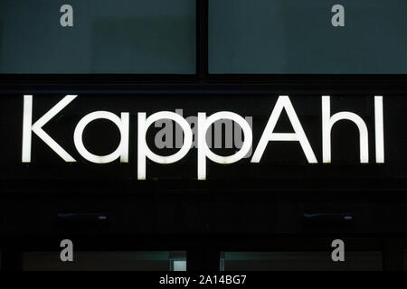 Göteborg, Suède. 14Th Sep 2019. Vêtements suédois société réseau cotée au Nasdaq KappAhl a vu le logo de Göteborg. Credit : Karol Serewis SOPA/Images/ZUMA/Alamy Fil Live News Banque D'Images