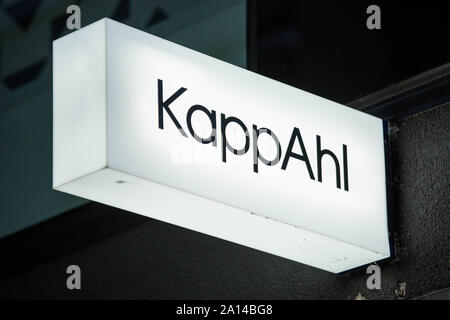 Göteborg, Suède. 14Th Sep 2019. Vêtements suédois société réseau cotée au Nasdaq KappAhl a vu le logo de Göteborg. Credit : Karol Serewis SOPA/Images/ZUMA/Alamy Fil Live News Banque D'Images