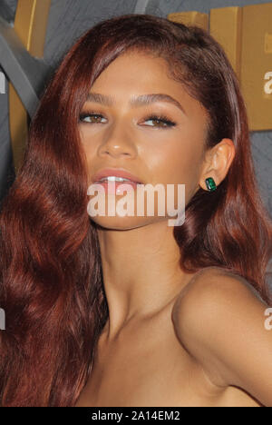 Zendaya 09/22/2019 La 71e Primetime Emmy Awards annuels HBO après soirée tenue au Centre de design pacifique de West Hollywood, CA. Photo par I. Hasegawa / HNW / PictureLux Banque D'Images