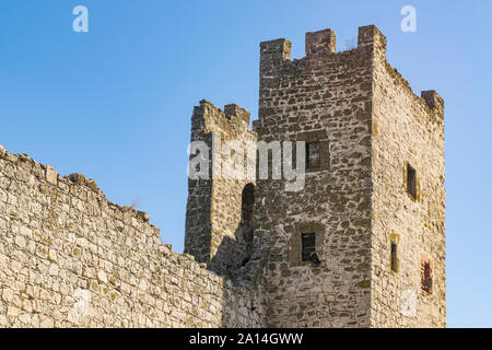 Feodosia, Crimée, Russie - 11 septembre 2019 Ancienne forteresse génoise Banque D'Images