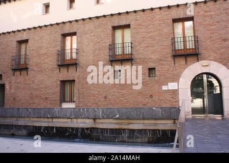 La Casa de Colón, maison de Christophe Colomb, à Valladolid, en Espagne. Banque D'Images