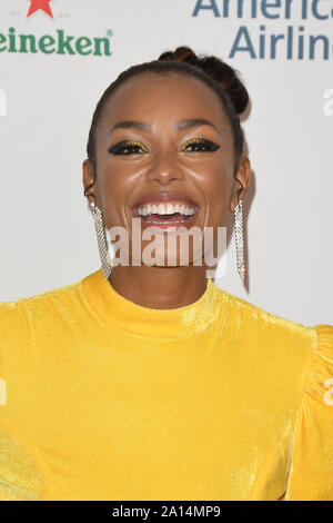 Melanie Liburd au BAFTA Los Angeles  + BBC America TV Tea Party 2019 qui a eu lieu au Beverly Hilton de Los Angeles, CA le samedi 21 septembre 2019. Photo de RPAC/PictureLux Banque D'Images