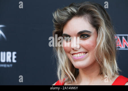 'Satanic panique" Los Angeles Premiere à l'Egyptian Theatre de Los Angeles, Californie le 23 août, 2019 Avec : Gina Hughes Où : Los Angeles, California, United States Quand : 24 août 2019 Credit : Sheri Determan/WENN.com Banque D'Images