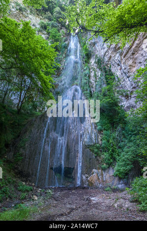 Axée sur la nature de la vallée de la 'réserve Ferriere ' à Amalfi (Italie) Banque D'Images