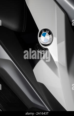 Scooter BMW C 400 GT, la mobilité urbaine Banque D'Images