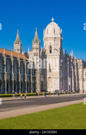 Portugal, Lisbonne, Belém, Monastère des Hiéronymites Banque D'Images