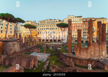 Largo di Torre Argentina, Pigna, Rome, Italie Banque D'Images