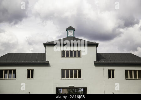 BERLIN, ALLEMAGNE : 08 Septembre 2019 : tour de garde en Gedenkstätte und Museum (Musée et mémorial de Sachsenhausen Sachsenhausen), était un Nazi concentratio Banque D'Images