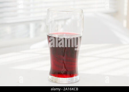 Verres à jus - Image isolée Banque D'Images