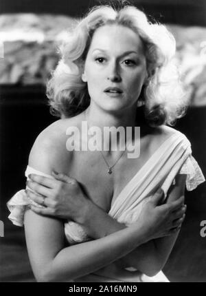 Meryl Streep, Portrait publicitaire pour le film, 'Sophie's Choice', 1982 Banque D'Images