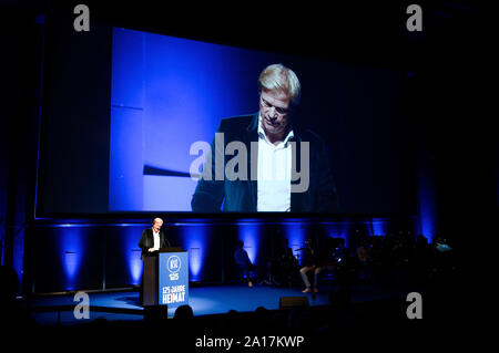 Karlsruhe, Allemagne. Sep 24, 2019. Oliver Kahn (le président et ancien joueur du KSC). GES/football/cérémonie pour 125 ans Karlsruher SC, 24.09.2019 | Conditions de crédit dans le monde entier : dpa/Alamy Live News Banque D'Images