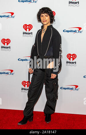 21 septembre 2019, Las Vegas, Nevada, États-Unis : JONNY BEAUCHAMP arrive à l'iHeartRadio Music Festival à T-Mobile Arena de Las Vegas, Nevada (crédit Image : © Daniel DeSlover/Zuma sur le fil) Banque D'Images