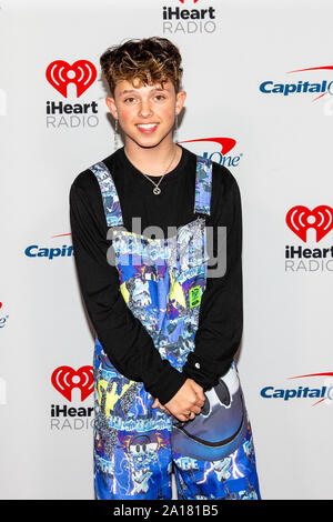 21 septembre 2019, Las Vegas, Nevada, États-Unis : SARTORIUS JACOB arrive au iHeartRadio Music Festival à T-Mobile Arena de Las Vegas, Nevada (crédit Image : © Daniel DeSlover/Zuma sur le fil) Banque D'Images