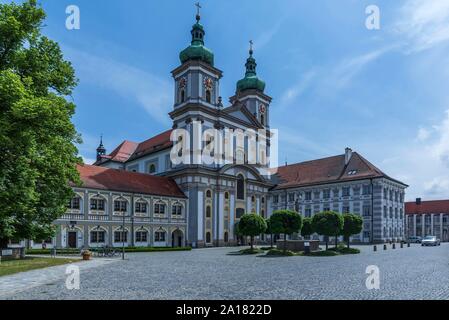 Waldsassen Basilique, Waldsassen, Allemagne, Haut-Palatinat Banque D'Images