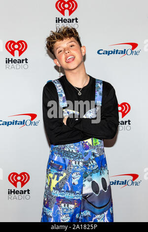 21 septembre 2019, Las Vegas, Nevada, États-Unis : SARTORIUS JACOB arrive au iHeartRadio Music Festival à T-Mobile Arena de Las Vegas, Nevada (crédit Image : © Daniel DeSlover/Zuma sur le fil) Banque D'Images