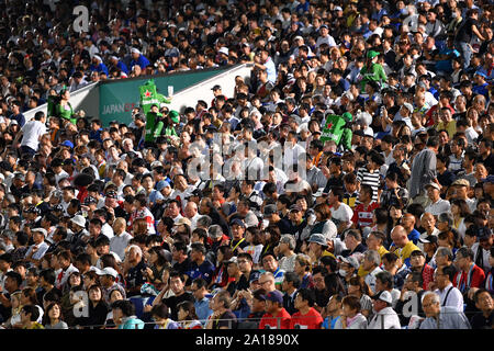 Kumagaya, Saitama, Japon. Sep 24, 2019. Vue générale : Rugby Coupe du Monde de Rugby 2019 extérieure une correspondance entre les Samoa 34-9 la Russie au stade de Rugby Kumagaya dans Kumagaya, Saitama, Japon. Credit : MATSUO .K/AFLO SPORT/Alamy Live News Banque D'Images