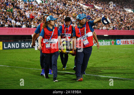 Kumagaya, Saitama, Japon. Sep 24, 2019. Vue générale : Rugby Coupe du Monde de Rugby 2019 extérieure une correspondance entre les Samoa 34-9 la Russie au stade de Rugby Kumagaya dans Kumagaya, Saitama, Japon. Credit : MATSUO .K/AFLO SPORT/Alamy Live News Banque D'Images