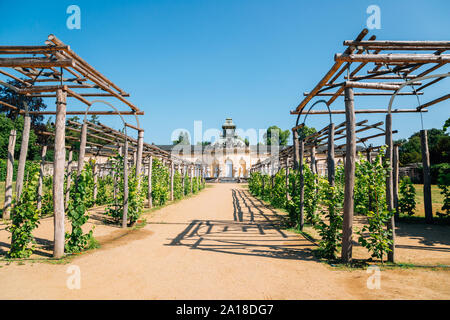 Galerie Photo de Sanssouci à parc de Sanssouci à Potsdam, Allemagne Banque D'Images