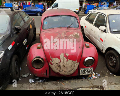 Voiture Volkswagen vw beatle, vieille voiture allemande Banque D'Images