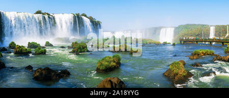 Cataratas do Iguaçu chutes d'eau, le plus grand des Amériques.