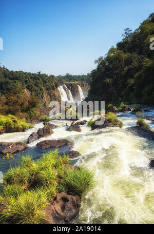 Cataratas do Iguaçu chutes d'eau, le plus grand des Amériques.