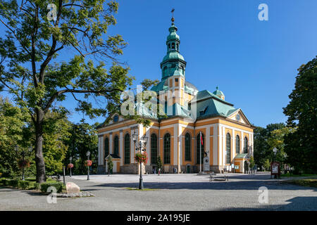 L'église de garnison, Grace Church à Jelenia Gora, Basse-silésie, Pologne Banque D'Images