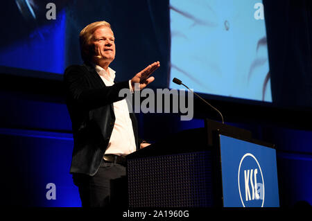 Karlsruhe, Allemagne. Sep 24, 2019. Oliver Kahn (le président et ancien joueur du KSC). GES/football/cérémonie pour 125 ans Karlsruher SC, 24.09.2019 | Conditions de crédit dans le monde entier : dpa/Alamy Live News Banque D'Images