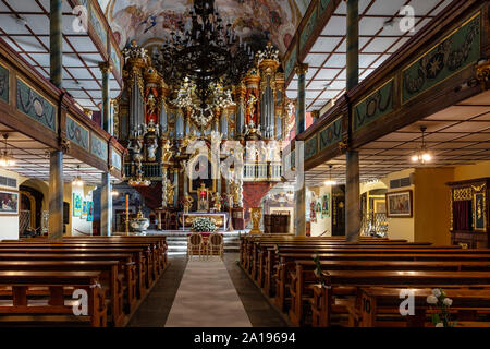 L'église de garnison, Grace Church à Jelenia Gora, Basse-silésie, Pologne Banque D'Images