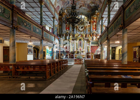 L'église de garnison, Grace Church à Jelenia Gora, Basse-silésie, Pologne Banque D'Images