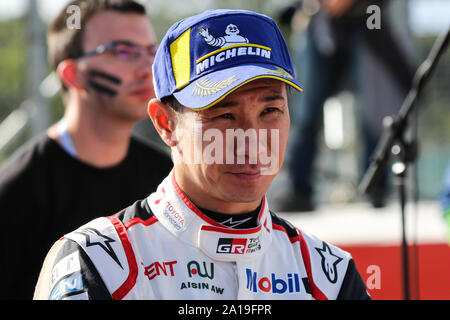 Kamui Kobayashi Toyota de Gazoo Racing à la FIA World Endurance Championship Banque D'Images