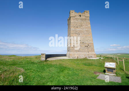 Kitchener Memorial, Îles Orkney Banque D'Images