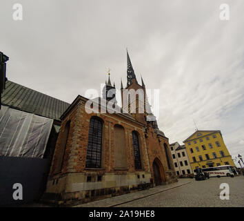 La construction de l'Église Riddarholm Riddarholm Kyrka ou dans la vieille ville de Stockholm. Stockholm, Suède, 2019. Banque D'Images