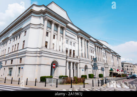 Teatr Wielki, opéra national polonais, Varsovie, Pologne Banque D'Images