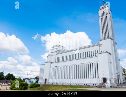 Kaunas notre Seigneur Jésus la résurrection du Christ, Basilique Zaliakalnis, ville nouvelle, Kaunas, Lituanie Banque D'Images