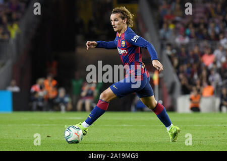 Antoine Griezmann, du FC Barcelone lors du match FC Barcelone v Villarreal CF, de la saison 2019/2020, LaLiga, date 6. Camp Nou. Barcelone, Espagne, 24 SEP 2019. Banque D'Images