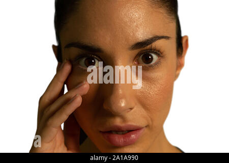 Young businesswoman looking to camera Banque D'Images